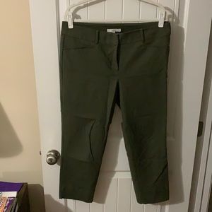 Khaki Green Loft Riviera Pants